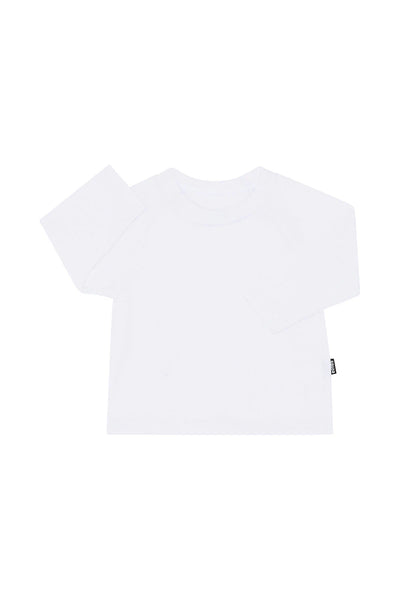 Bonds Roomies Long Sleeve Ringer Tee - White