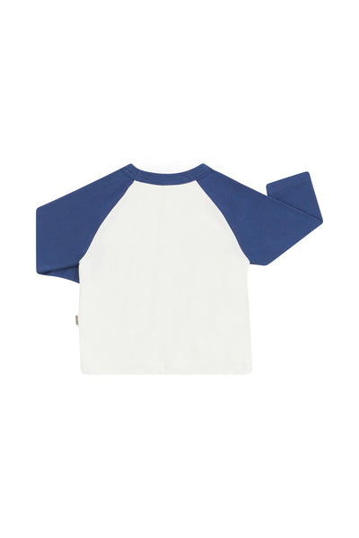 Bonds Roomies Long Sleeve Ringer Tee - Smiley Fresh