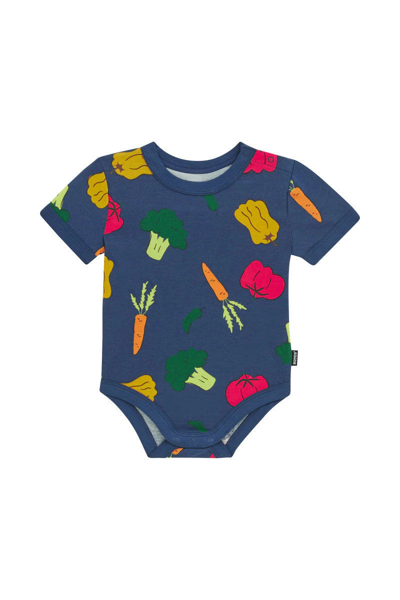 Bonds Roomies Short Sleeve Bodysuit - Veggie Salad
