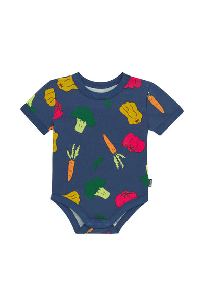 Bonds Roomies Short Sleeve Bodysuit - Veggie Salad