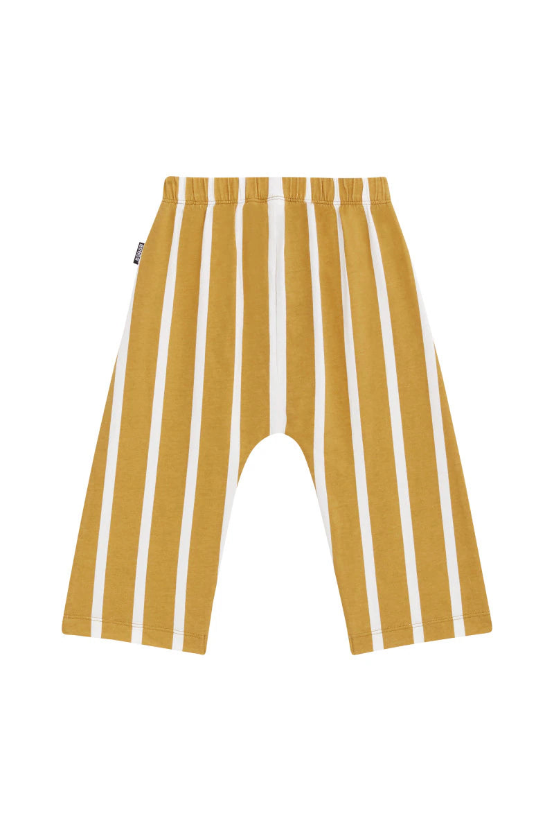 Bonds Roomies Wide Leg Pant - Clubhouse Stripe Caramel