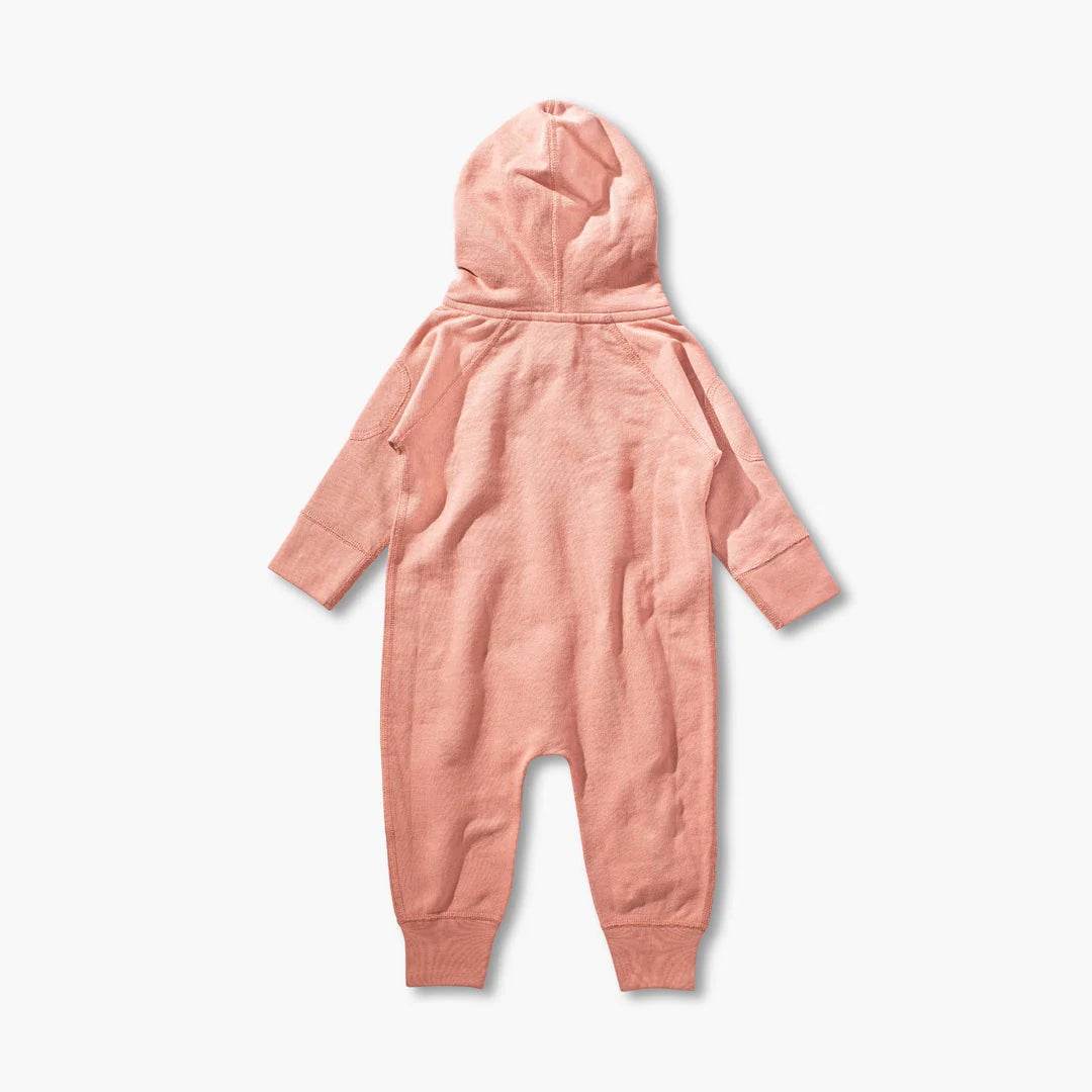 Sapling Child Organic Magnolia Pink Winter Zipsuit - Outlet Shop For Kids