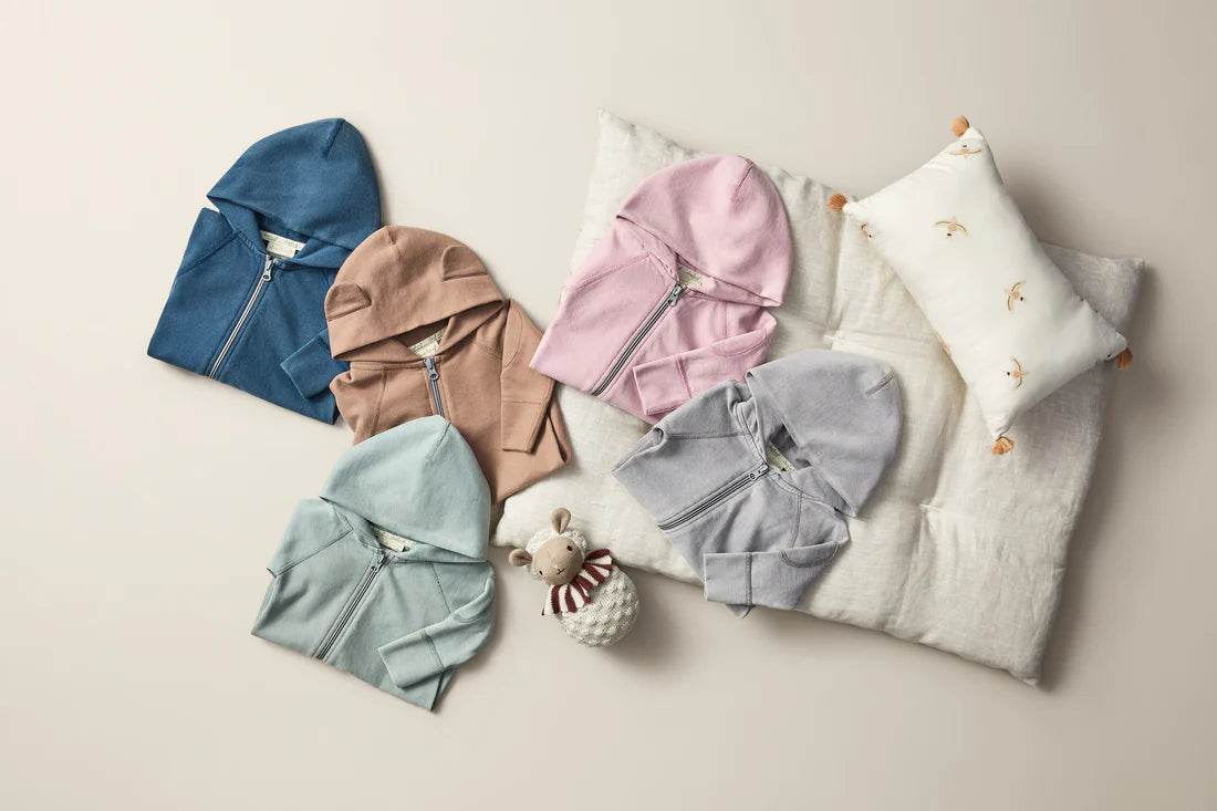 Sapling Child Organic Vintage Pink Winter Zipsuit - Outlet Shop For Kids