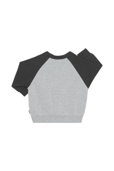 Bonds Soft Threads Pullover - Camo Club Green/Grey Marle