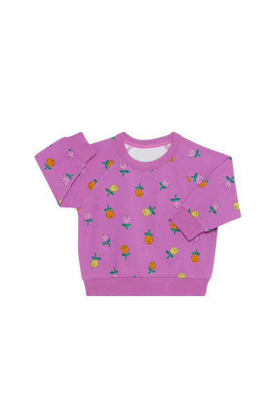 Bonds Soft Threads Pullover - Rose Garden Purple