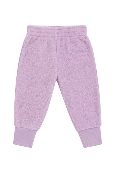 Bonds Teddy Fleece Trackie - Cotton Purple Pansy