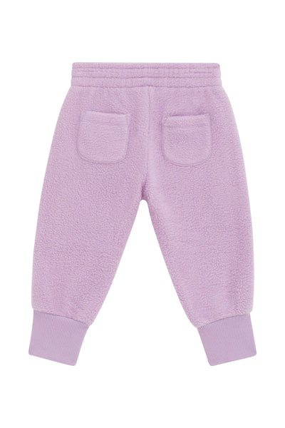 Bonds Teddy Fleece Trackie - Cotton Purple Pansy