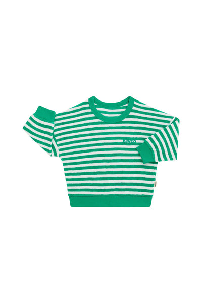 Bonds Terry Pullover - Breton Stripe Frog
