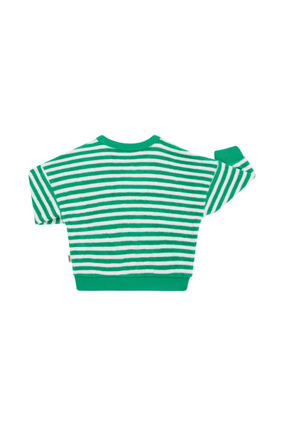 Bonds Terry Pullover - Breton Stripe Frog