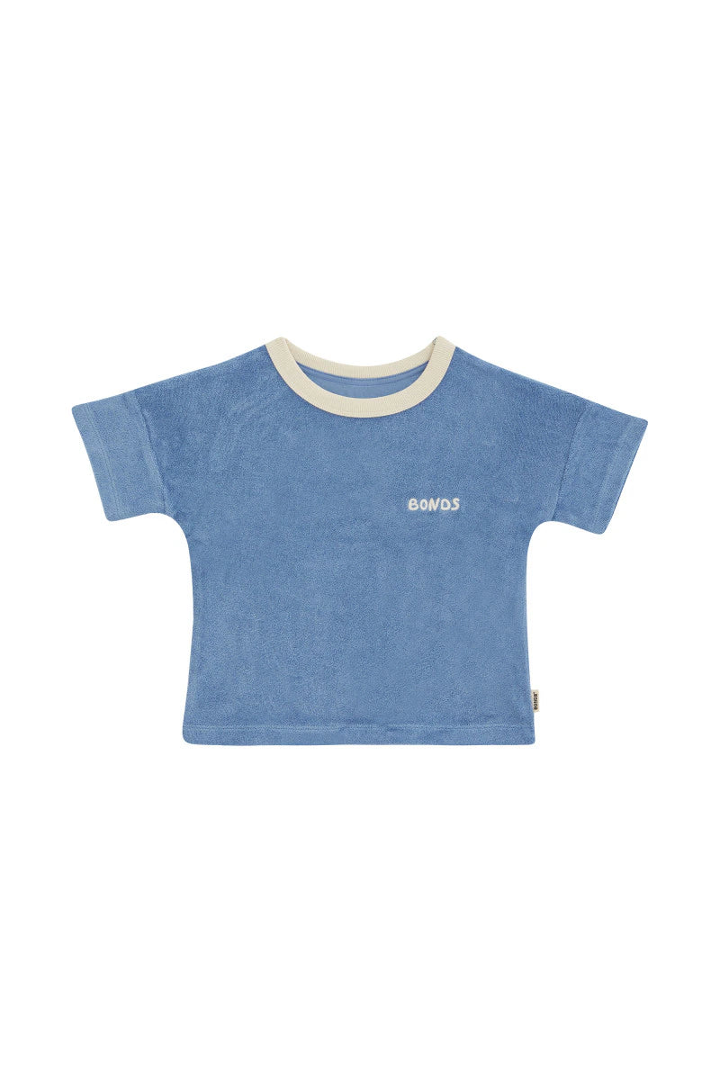 Bonds Terry Towel Tee - Denim Fade