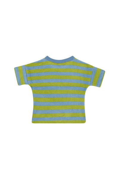 Bonds Terry Towel Tee - Bonds Horizontal Small Stripe