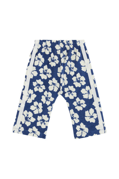 Bonds Terry Wide Leg Trackie - Hibiscus Navy