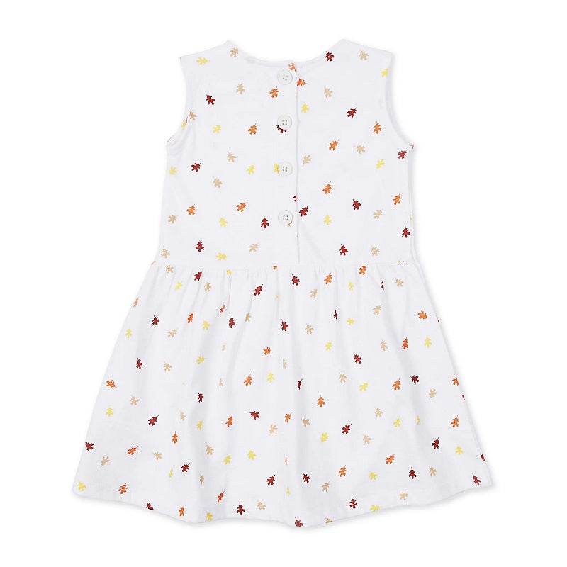 Texas Oak Calypso Dress - Fall Leaves Print - Outlet Shop For Kids