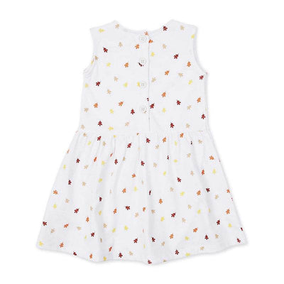 Texas Oak Calypso Dress - Fall Leaves Print - Outlet Shop For Kids