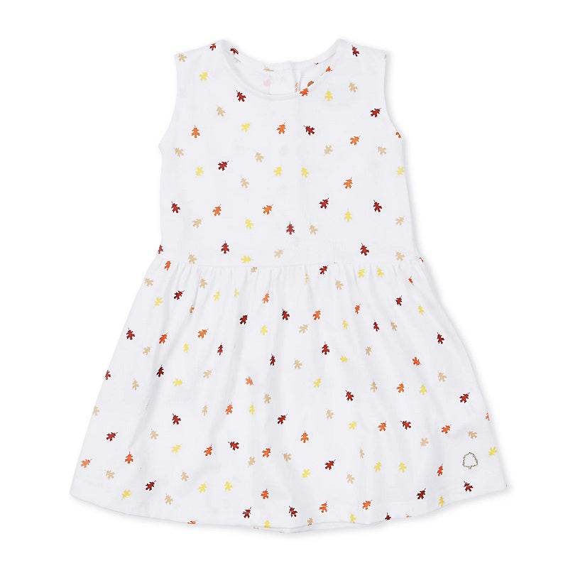 Texas Oak Calypso Dress - Fall Leaves Print - Outlet Shop For Kids