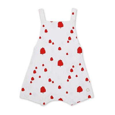 Texas Oak Landon Romper - Red Oak Print - Outlet Shop For Kids