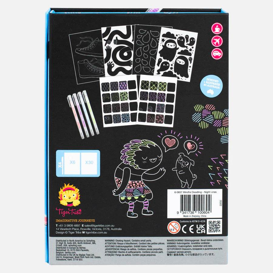 Tiger Tribe Mindful Drooling - Night Lines - Outlet Shop For Kids
