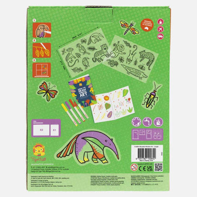 Tiger Tribe Movable Window Art - Jungle - Outlet Shop For Kids