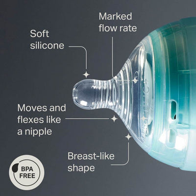 Tommee Tippee Advanced Anti-Colic Bottle Teats Fast Flow 2 Pack - Outlet Shop For Kids