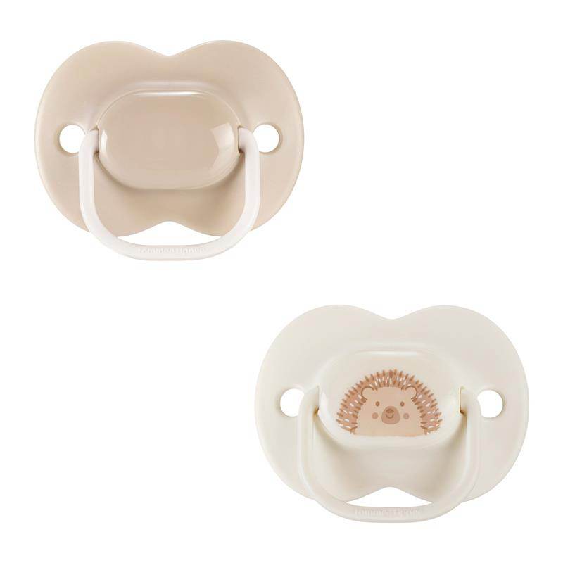 Tommee Tippee Anytime Soothers 0-6 Months 2 Pack - Hedgehog Pack - Outlet Shop For Kids
