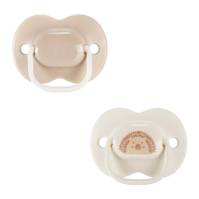 Tommee Tippee Anytime Soothers 0-6 Months 2 Pack - Hedgehog Pack - Outlet Shop For Kids