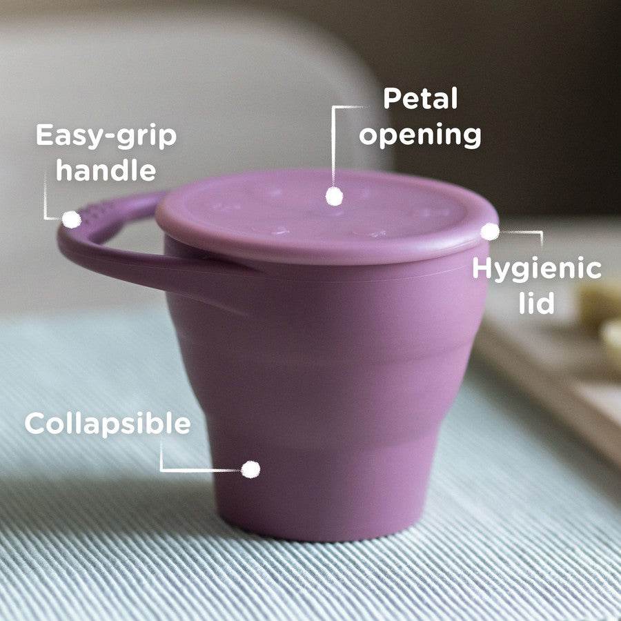 Tommee Tippee Collapsible Silicone Toddler Snack Pot - Ocean - Outlet Shop For Kids