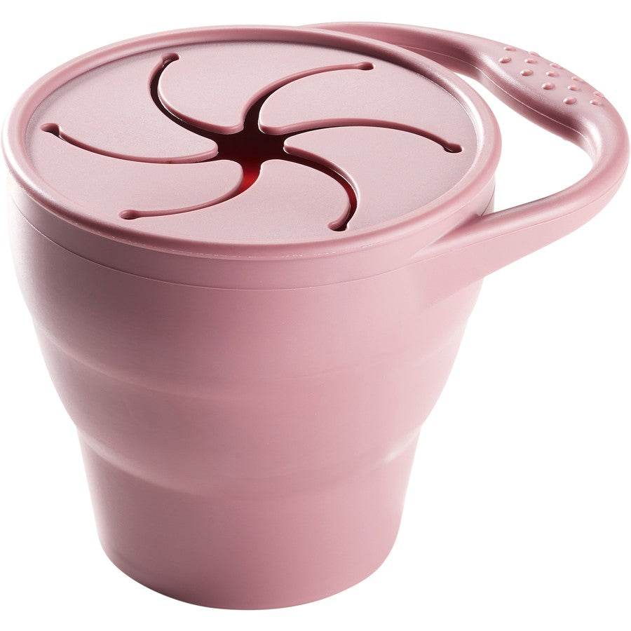 Tommee Tippee Collapsible Silicone Toddler Snack Pot - Rose - Outlet Shop For Kids