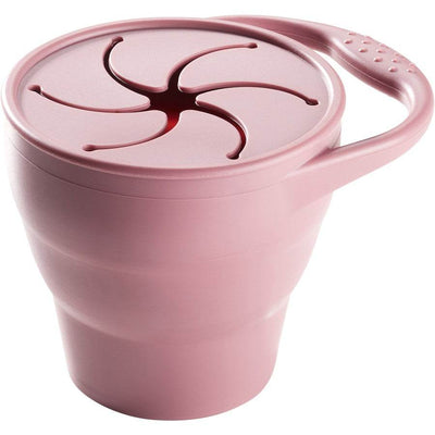Tommee Tippee Collapsible Silicone Toddler Snack Pot - Rose - Outlet Shop For Kids