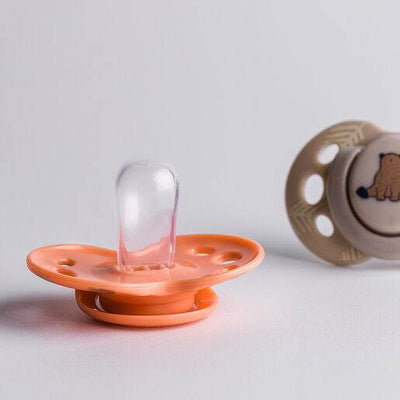 Tommee Tippee Fun Friends Soother 2 Pack 6-18 months - Peach Pack - Outlet Shop For Kids