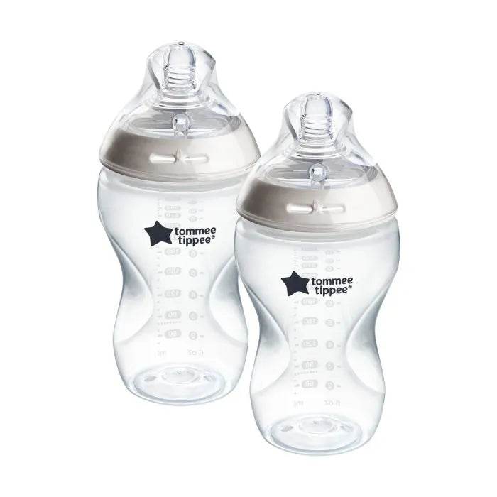 Tommee Tippee Natural Start Baby Bottles 2 Pack 340ml - Outlet Shop For Kids