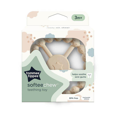 Tommee Tippee Silicone SofteeChew Teether - Beige - Outlet Shop For Kids
