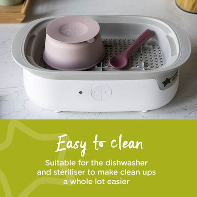 Tommee Tippee Toddler Silicone Bowl and Spoon - Ocean - Outlet Shop For Kids