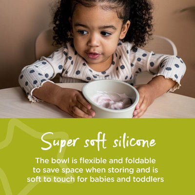Tommee Tippee Toddler Silicone Bowl and Spoon - Ocean - Outlet Shop For Kids