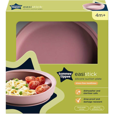 Tommee Tippee Toddler Silicone Plate Suction Base - Rose - Outlet Shop For Kids