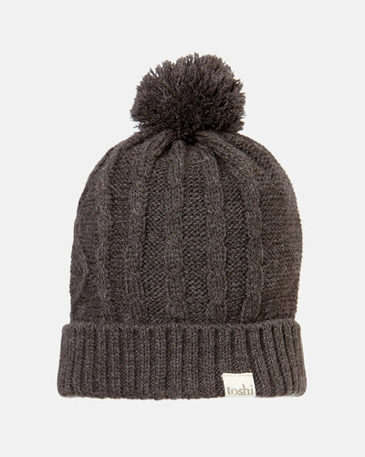 Toshi Beanie Brussels - Charcoal - Outlet Shop For Kids