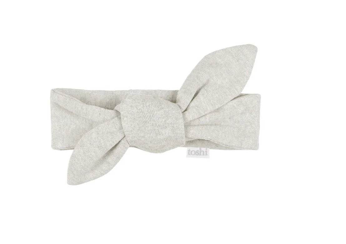 Toshi Dreamtime Organic Headband - Pebble - Outlet Shop For Kids