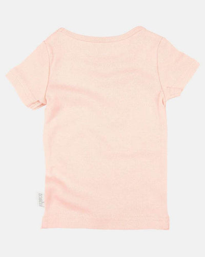 Toshi Dreamtime Organic Tee Short Sleeve - Blush - Outlet Shop For Kids