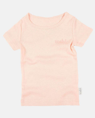 Toshi Dreamtime Organic Tee Short Sleeve - Blush - Outlet Shop For Kids
