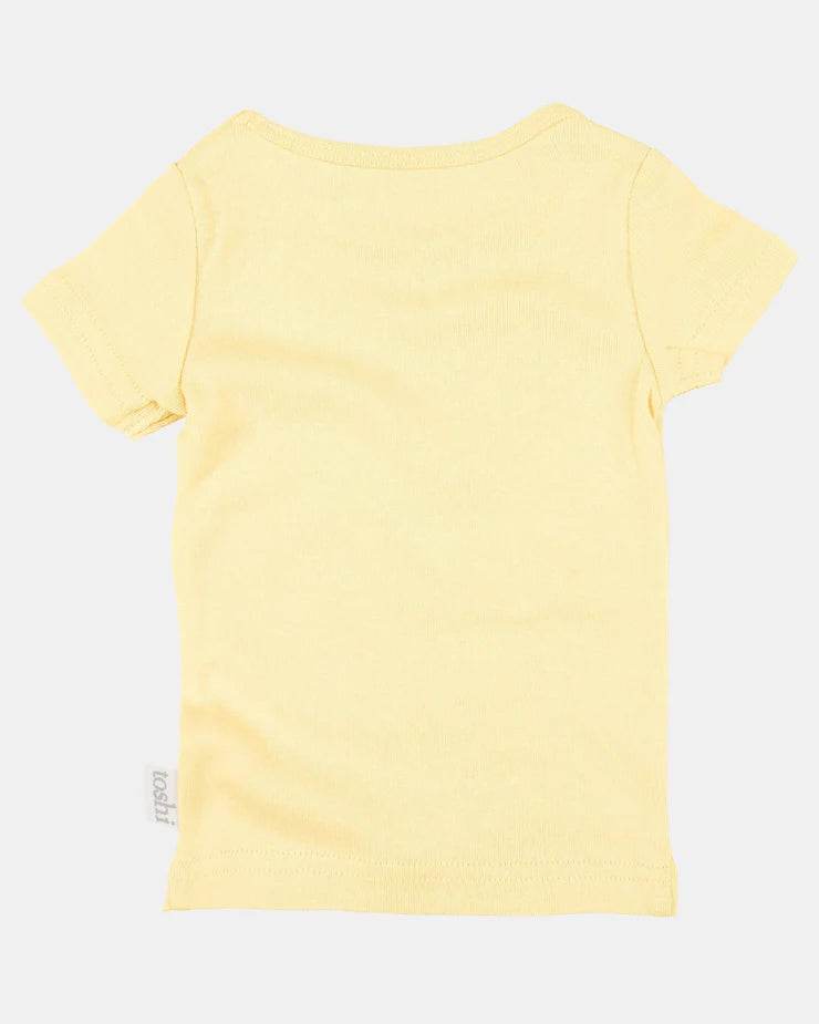 Toshi Dreamtime Organic Tee Short Sleeve - Buttercup - Outlet Shop For Kids