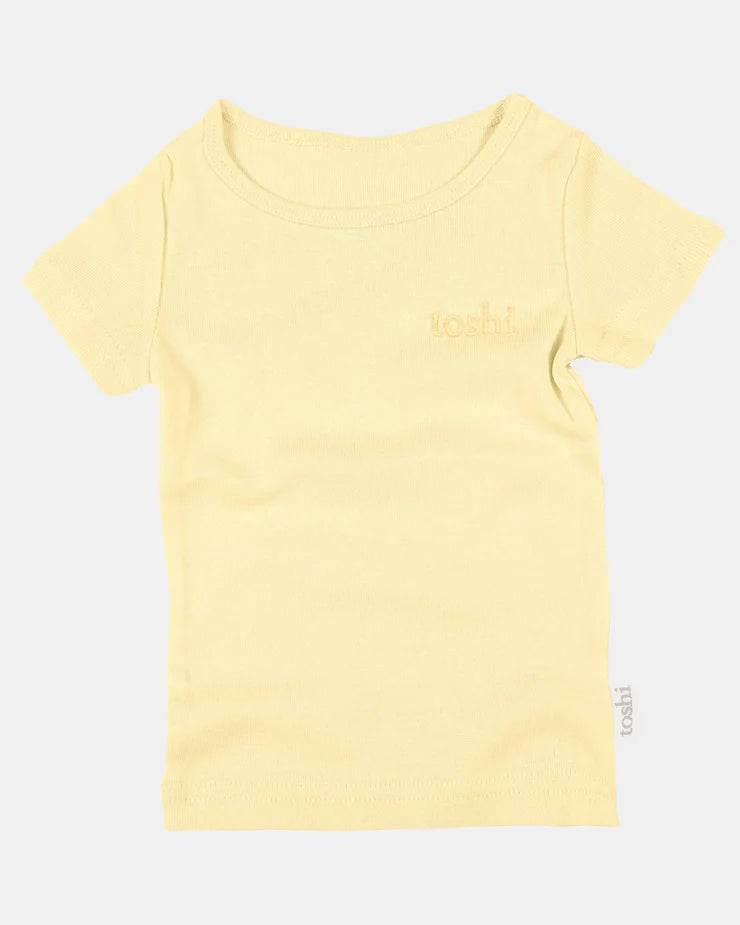 Toshi Dreamtime Organic Tee Short Sleeve - Buttercup - Outlet Shop For Kids