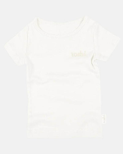 Toshi Dreamtime Organic Tee Short Sleeve - Cream - Outlet Shop For Kids