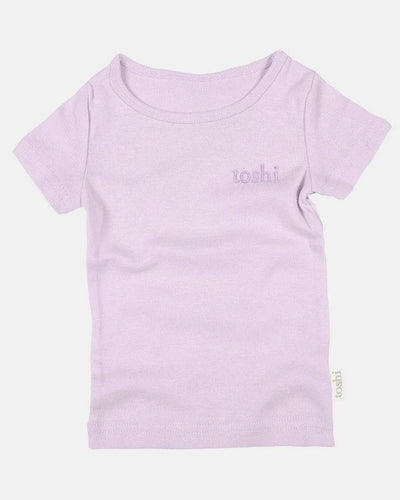 Toshi Dreamtime Organic Tee Short Sleeve - Lavender - Outlet Shop For Kids