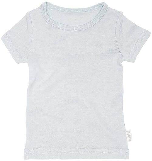 Toshi Dreamtime Organic Tee Short Sleeve - Sky - Outlet Shop For Kids
