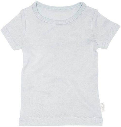 Toshi Dreamtime Organic Tee Short Sleeve - Sky - Outlet Shop For Kids