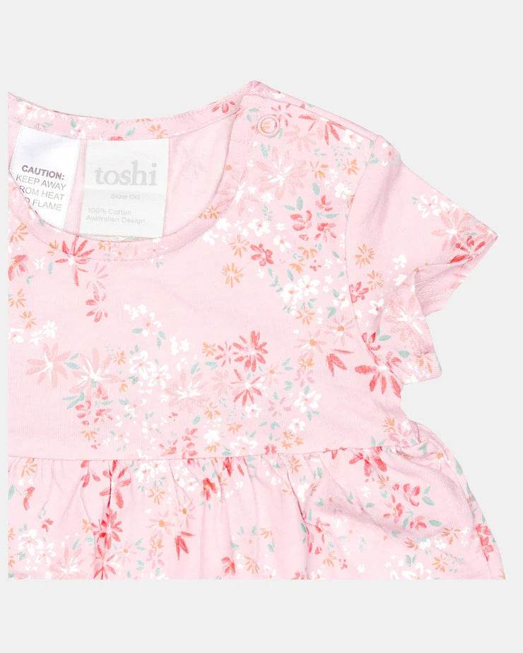 Toshi Knit Dress Classic Short Sleeve - Athena Blossom - Outlet Shop For Kids