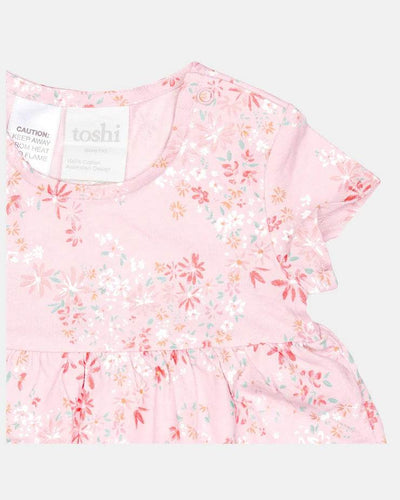 Toshi Knit Dress Classic Short Sleeve - Athena Blossom - Outlet Shop For Kids