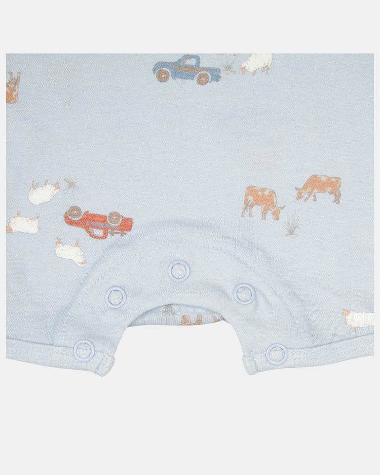Toshi Onesie Short Sleeve Classic - Sheep Station - Outlet Shop For Kids