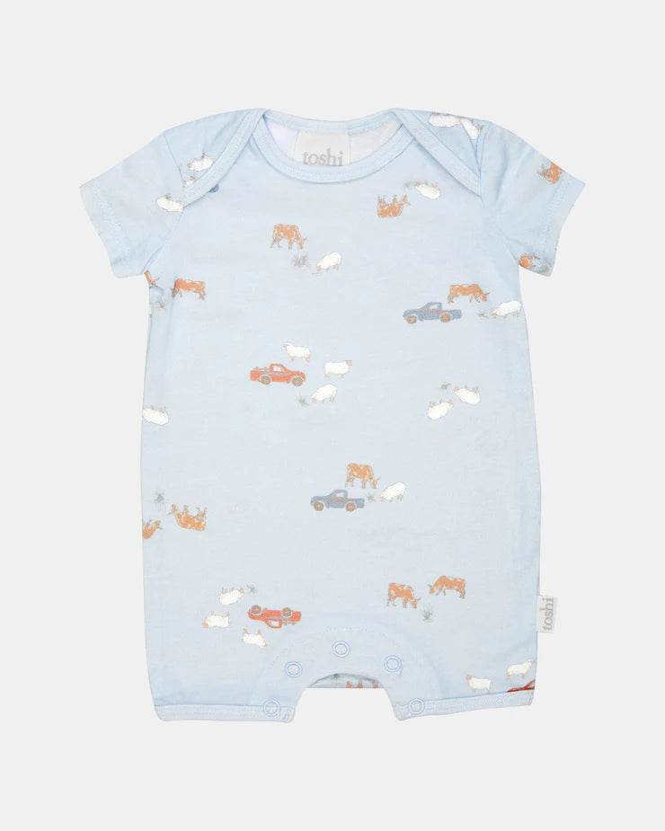 Toshi Onesie Short Sleeve Classic - Sheep Station - Outlet Shop For Kids