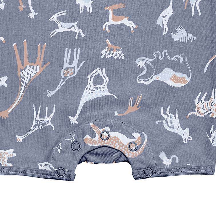 Toshi Onesie Short Sleeve Classic - Wild Tribe - Outlet Shop For Kids