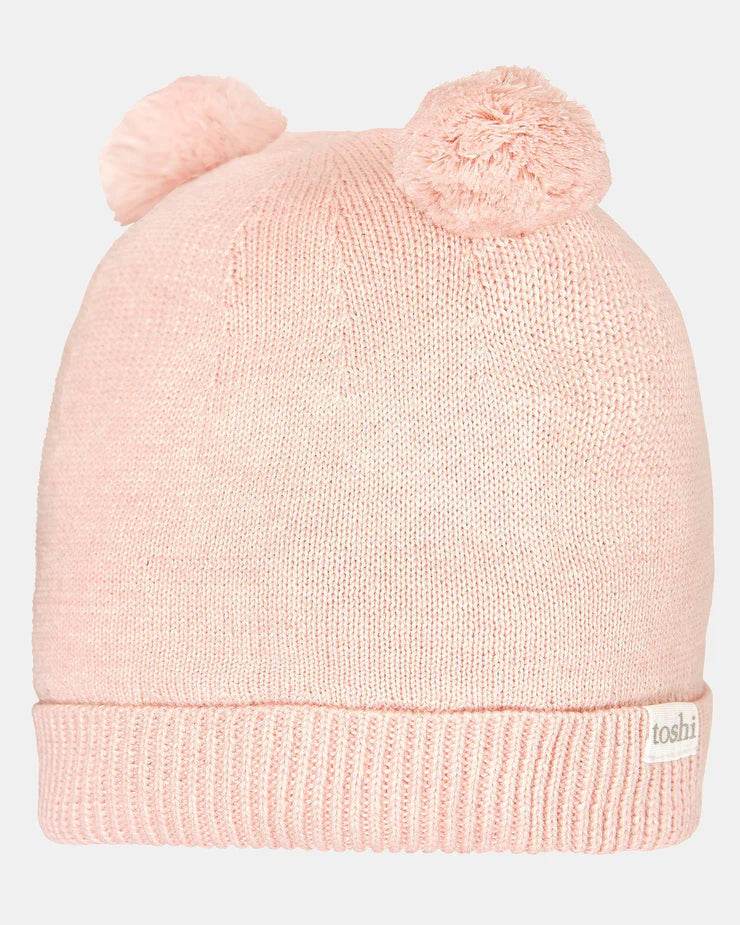 Toshi Organic Beanie Hotham - Peony - Outlet Shop For Kids
